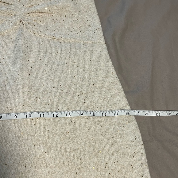 Wild Fable Tube midi dress. Ivory with metallic shine. Size Large - Picture 8 of 9